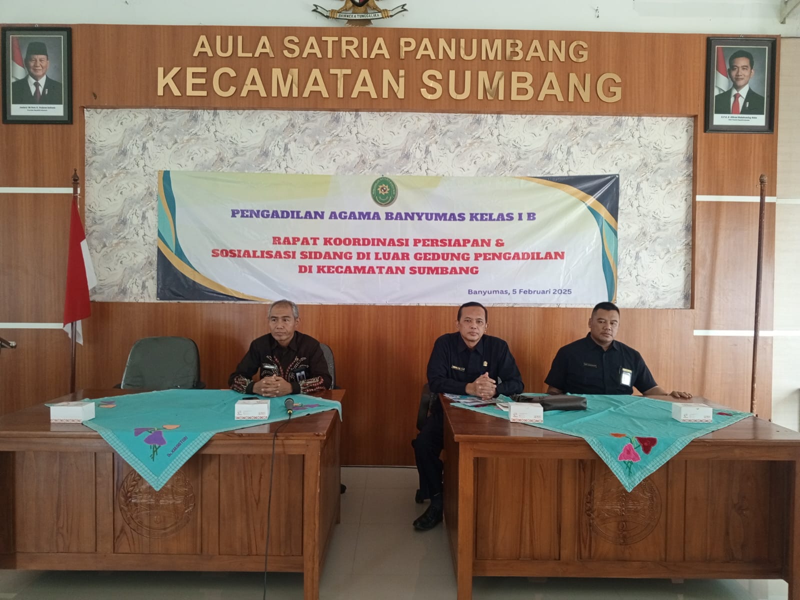 Sosialisasi Sidang Keliling 1 2025