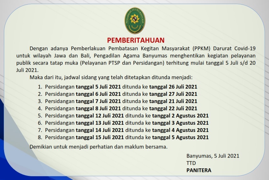 Pemberitahuan Web